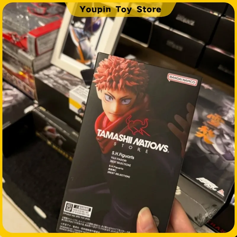 

Genuine Jujutsu Kaisen Figure S.H.Figuarts Shf Yuji Itadori (Best Selection) Model Toy Anime Peripher Collectdecor Birthday Gift