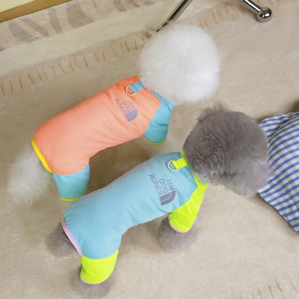 

Pet Costumes Spring Summer Pet Dog T-shirt Comfortable Four Legged Pet Pullover Breathable Pet Clothes For Small Dog Cat