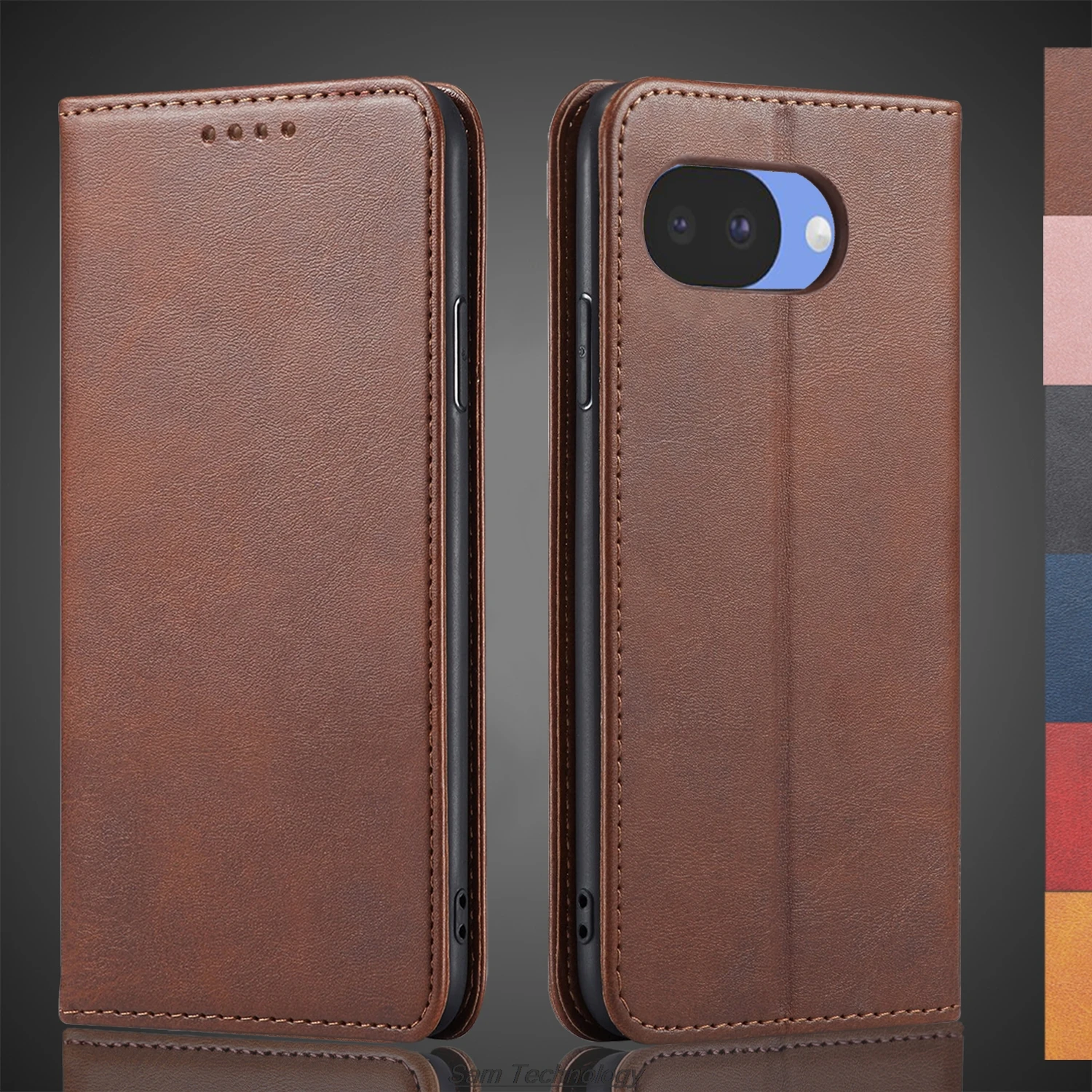 Étui en cuir à attraction magnétique pour Google Pixel 10A G4H7L 6.3 ", étui à rabat, portefeuille, sacs pour téléphone, Capa Fundas Coque