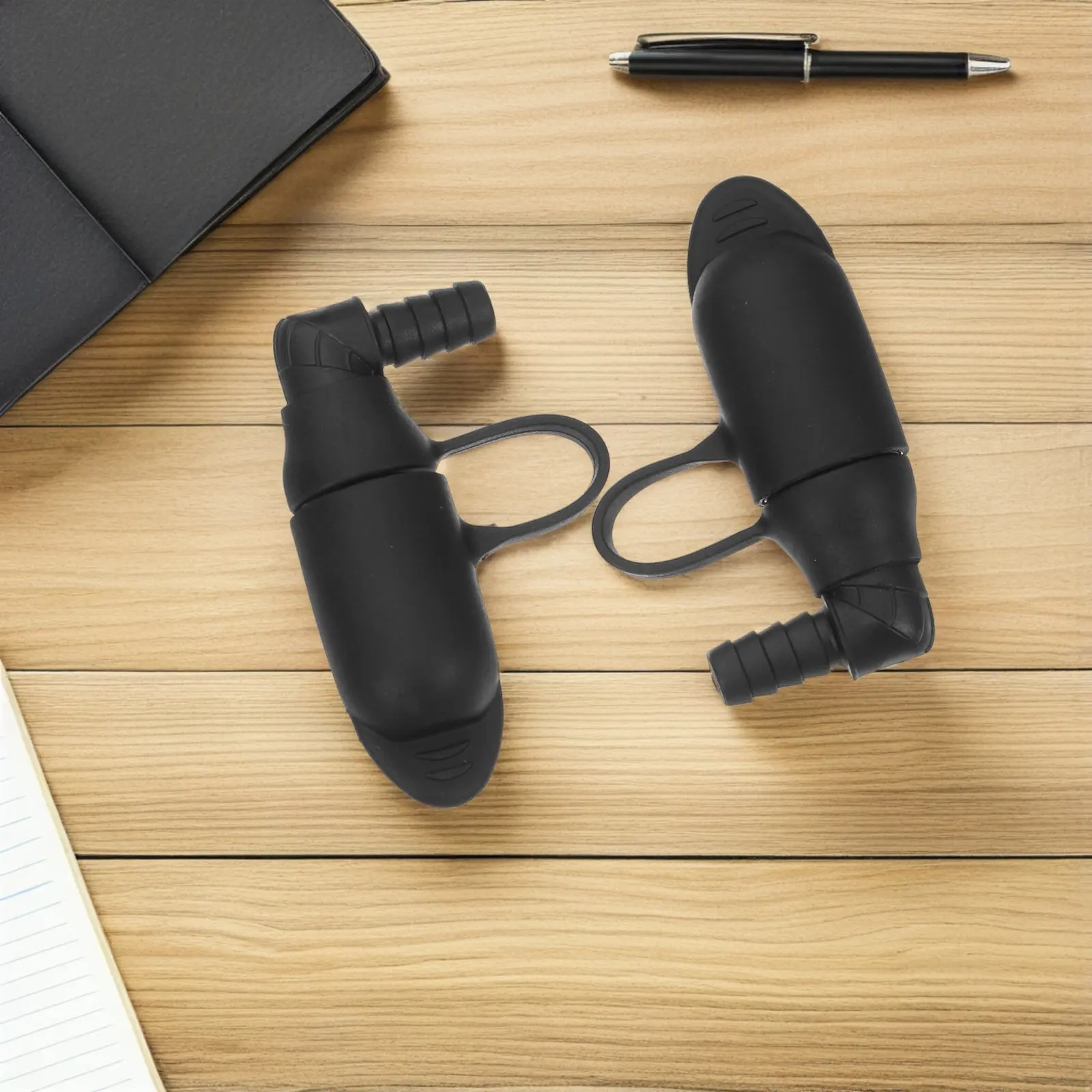 

2Pcs Hydration Bladder Bite Valve Soft Silicone Mouthpiece Replacement Leakproof Connector for Cycling Hiking Outdoor Sports