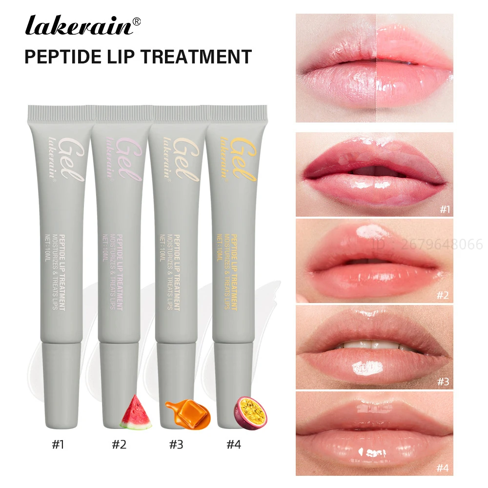 Gelée Jules Gloss Hydratant Réparateur SAP Lips, Baume aux Lignes Fines, Gel Transparent Imperméable, Hydratant et Dodu, Huile Cosmétique