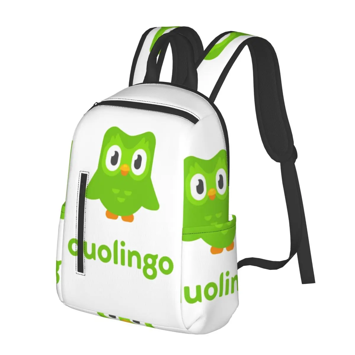 

Рюкзак Duolingo Owl Duo для студентов, школьный рюкзак, походный рюкзак для путешествий, модная сумка для книг, сумка через плечо для мужчин и женщин