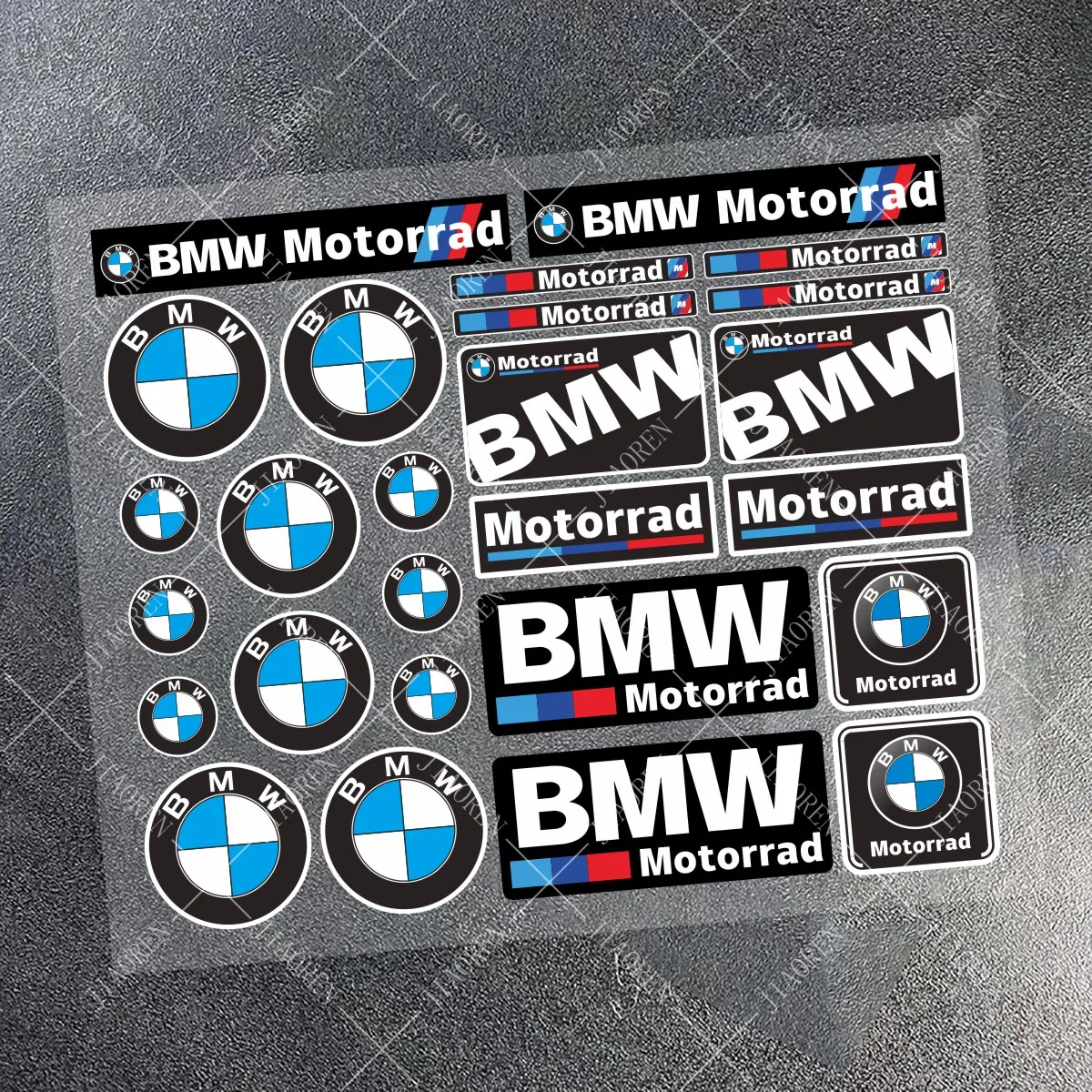 Vinyl Bmw Motorrad Sticker Logo Motorcycle Tank Helmet Bike Decal S1000RR R1250GS F800GS S1000R S1000XR