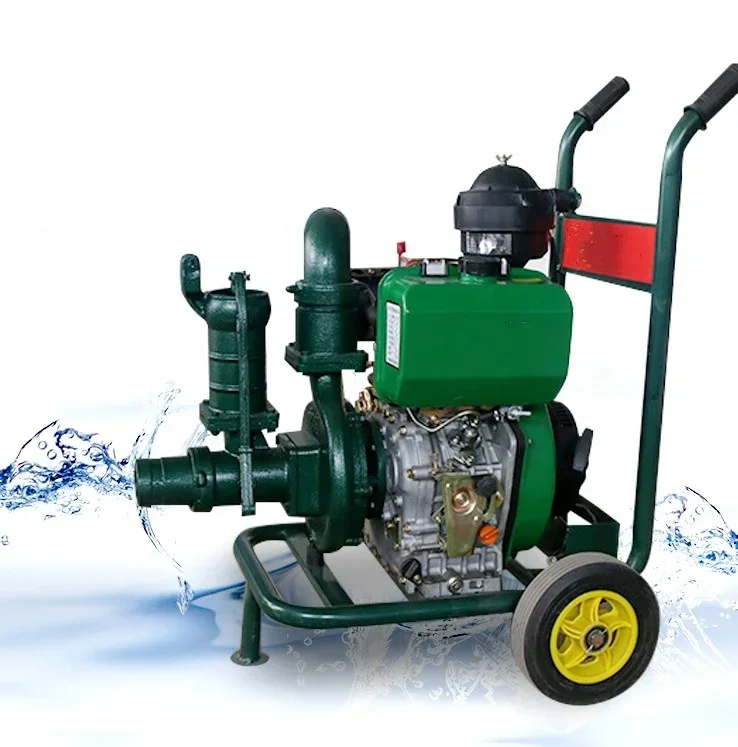 Factory Supply New 12HP Diesel Water Pump for Farm Agricultural Irrigation and Rain  Sprinkler