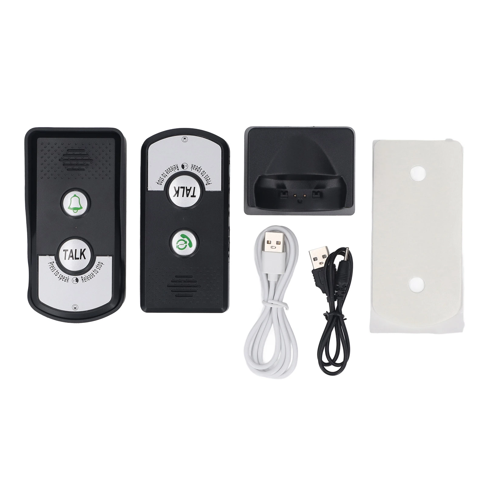 Wireless Intercom System IP54 Waterproof Dual Way Comm Voice Door Bell for Home Laboratory Office Waterproof Wireless Door Bell