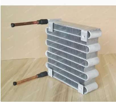 

WT1232S1 Mini Condenser Radiator Refrigerator Freezer Air-cooled Water-cooled Aluminum Fin Copper Tube Heat Exchanger with Fan