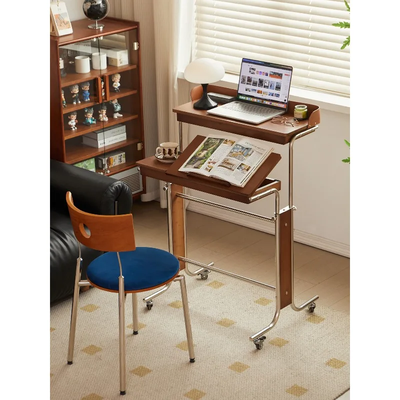 Small apartment desk household computer desk study table bedroom bedside table