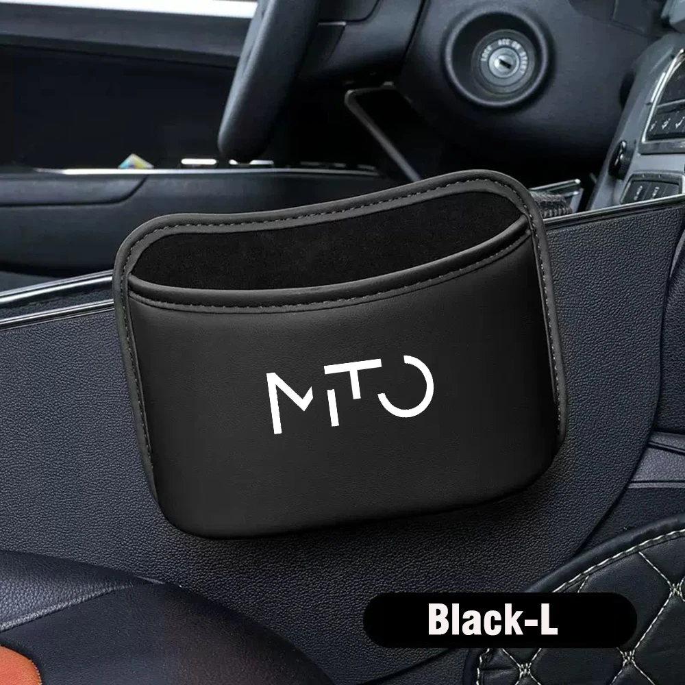 

Leather Car Trash Bin Hanging Garbage Dust Case Storage Box Car Door Cup Holder For Alfa Romeo Mito Car Accessories