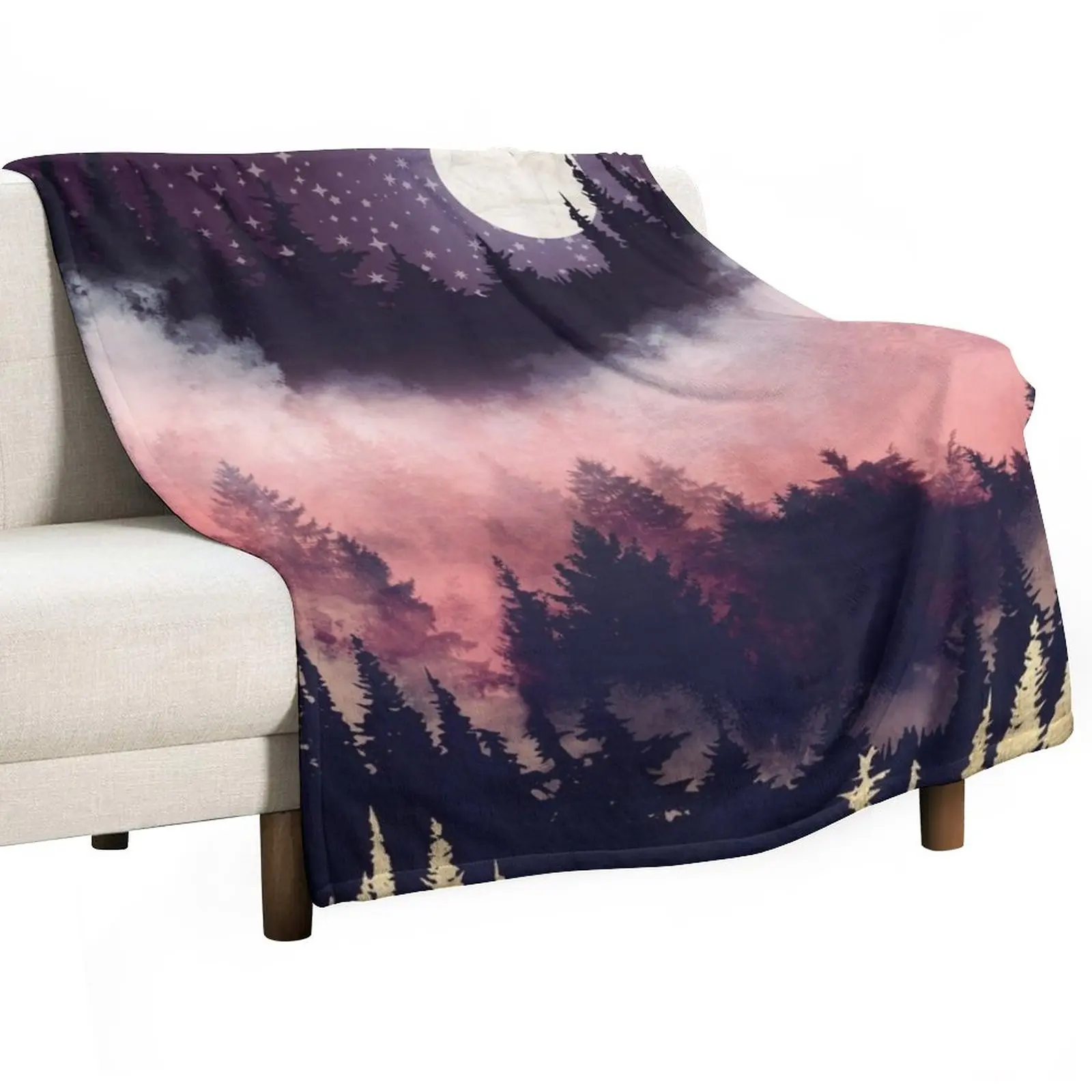 

Evening Glow Throw Blanket Personalized Gift blankets and throws Moving Blanket