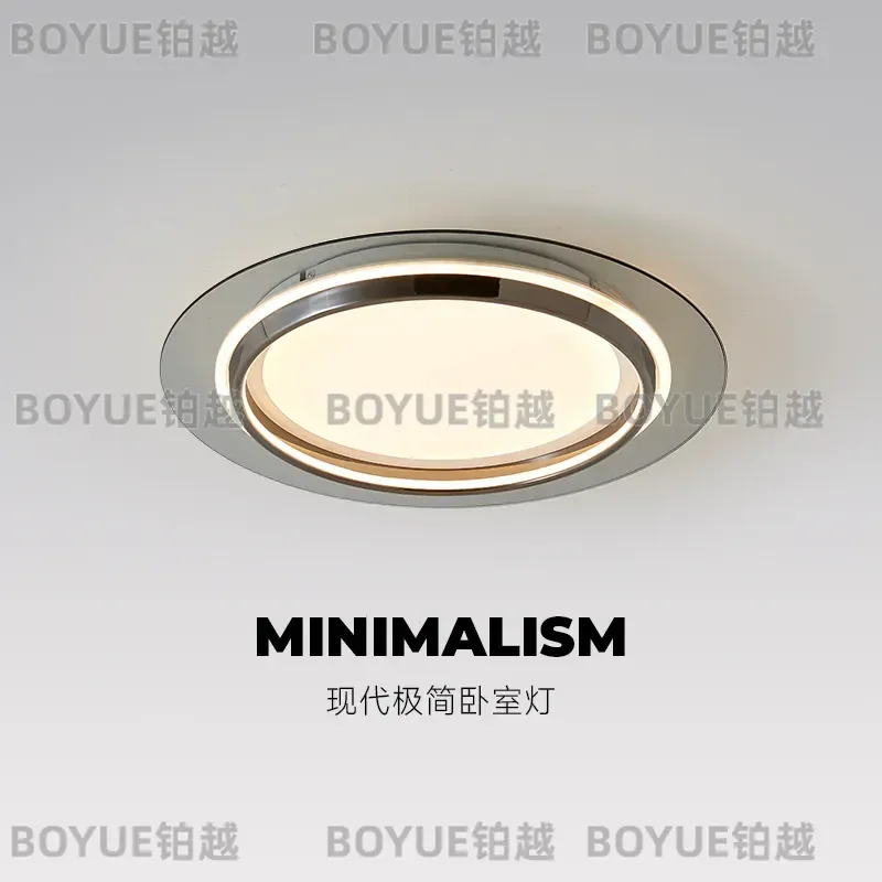 for Italian Light Luxury Bedroom Ceiling Lamp Atmospheric Simplicity Advanced Sense Full Spectrum Eye Protection Creative