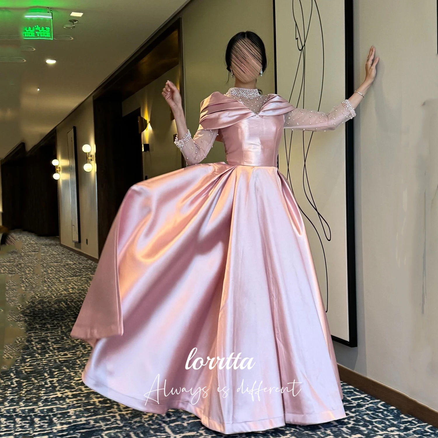 

Lorrtta Customized Evening Dresses Woman Elegant Party Dresses for Wedding Guest Elegant Sharon Happy Dresses Prom Dresses