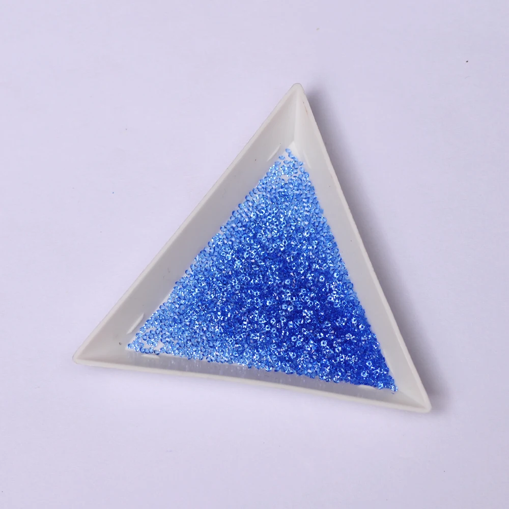 1440 Stück Pixie Nail Art Strass Glitter Maniküre Glas Strass Dekorationen selbst klebende Steine für DIY Bastel zubehör – Detail 17