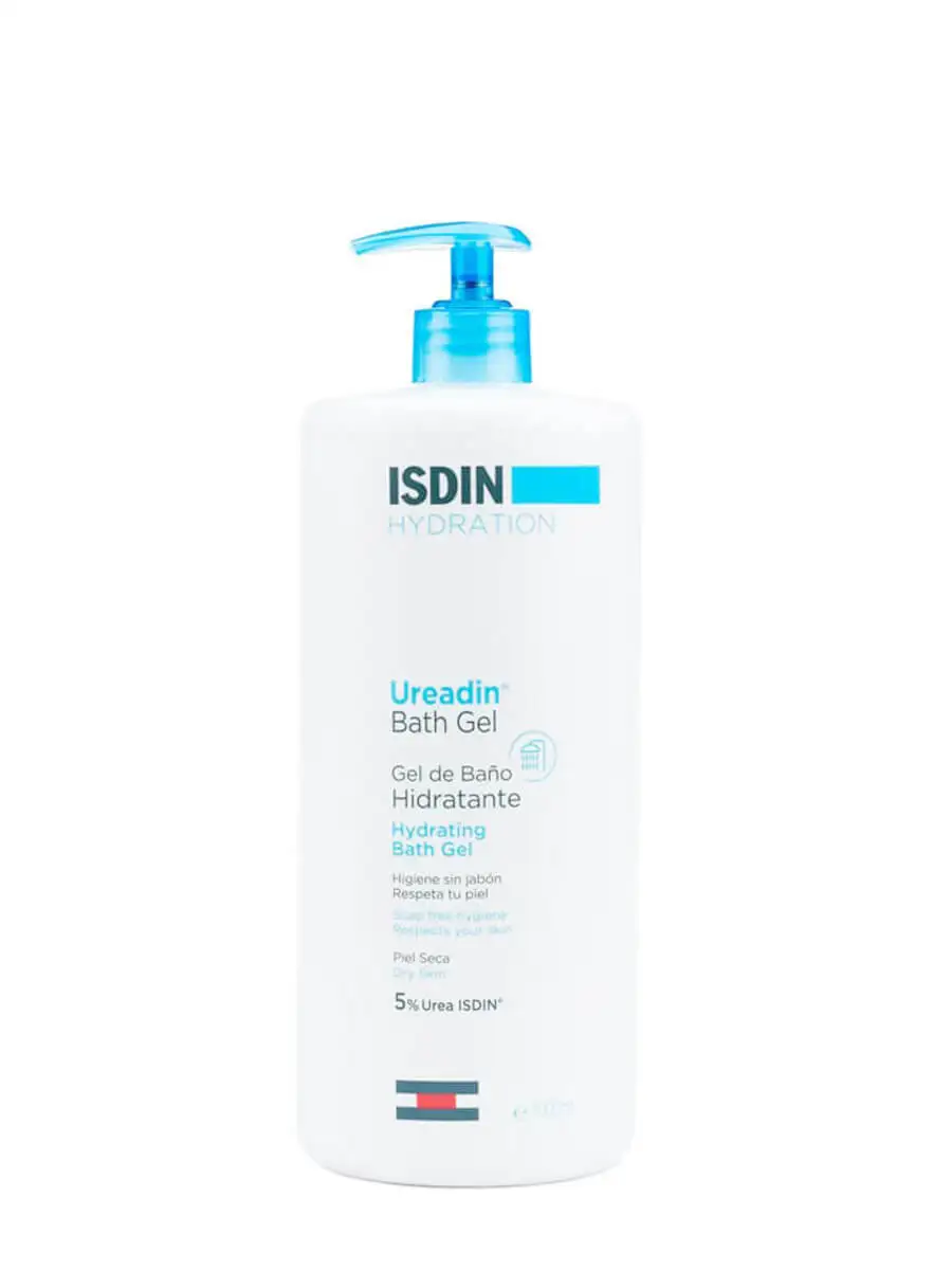 Isdin ureadin bath gel syndet moisturizing 1 l-bath Gel for dry skin and suspenders