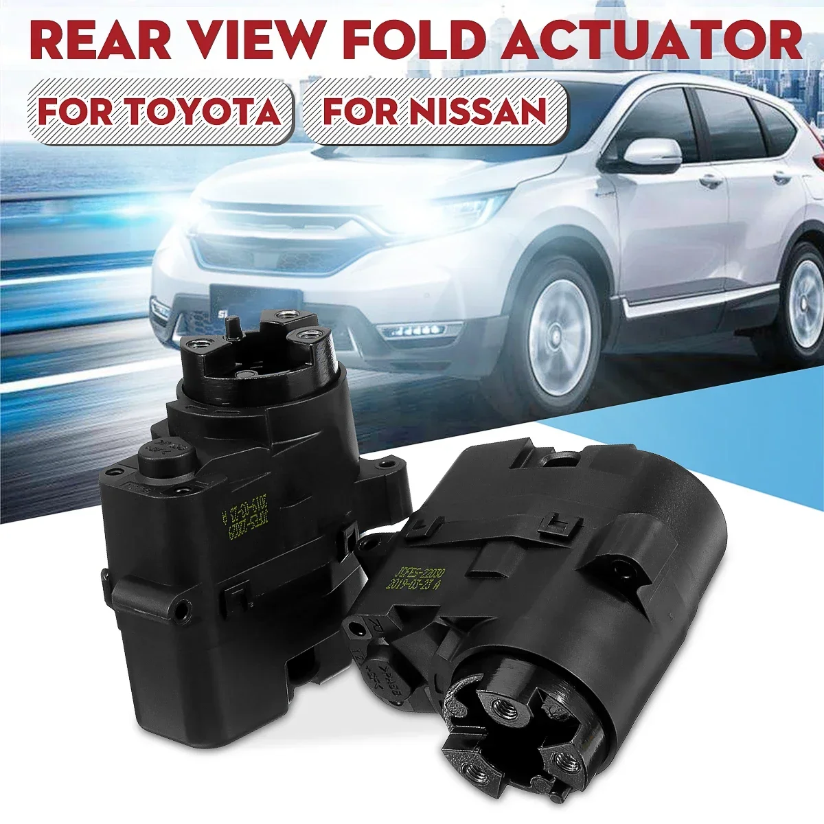 

Car Door Side RearView Mirror Fold Folding Motor For Toyota Prado Highlander Camry Corolla Reiz Crown For Nissan Teana Qashqai