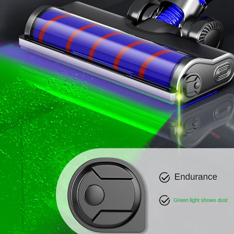 TAIGH-Vacuum Cleaner Dust Display Lights Clearly Pet Dust Display LED Lamp With Battery Universal Vacuum Cleaner Attachment