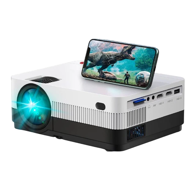 

Hot Selling HD Home Cinema Video Projector 720P Android Smart Beam 1080p Support for Games Movies with Bag