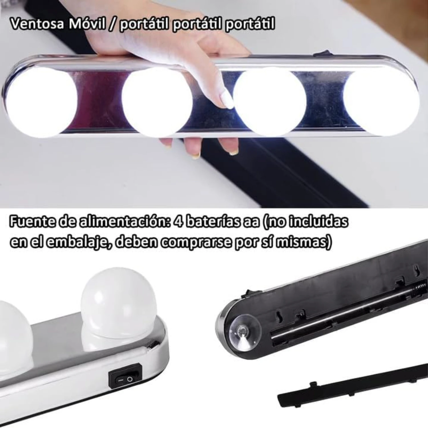 Enhance Your Beauty with Sleek, High-Quality LED Vanity Lights - Elevate Your Home Makeup Routine with Elegant and Contemporary 