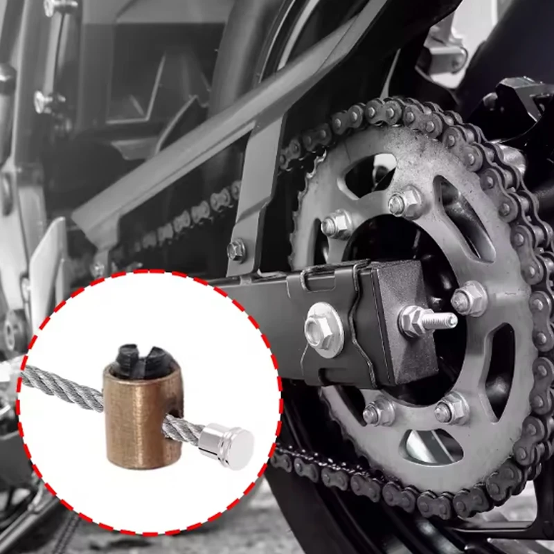 5 ~ 10 قطعة موتوكروس خنق كابل وقف الترباس خنق كابل الأساسية الفرامل الترباس دبوس الذهب مشبك الطوارئ دراجة نارية الملحقات