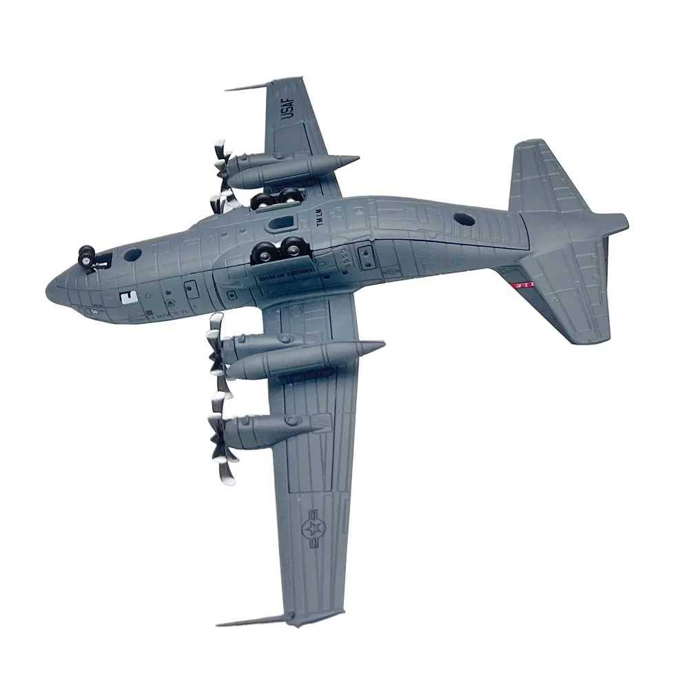 1:200 1/200 Scale US Lockheed C-130 Hercules Transport Aircraft Diecast Metal Airplane Military Plane Model Children Toy