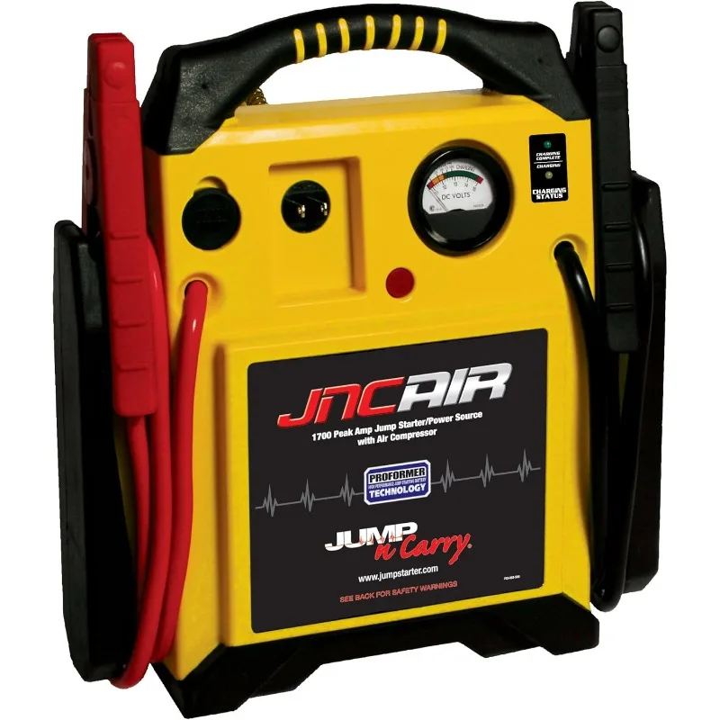 Jump-N-Carry JNCAIR 1700 Peak Amp Jump Starter with Air Compressor