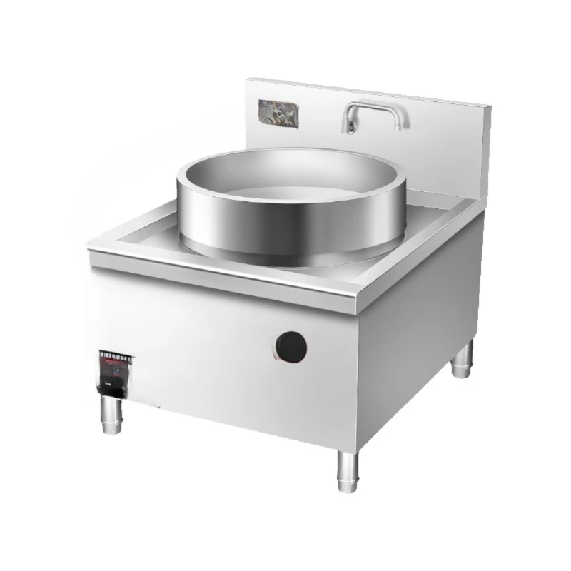 

Коммерческая индукционная плита, 15 кВт, встроенная суповая плита, энергосберегающий электромагнитный композитный котел для говядины и овечьего супа