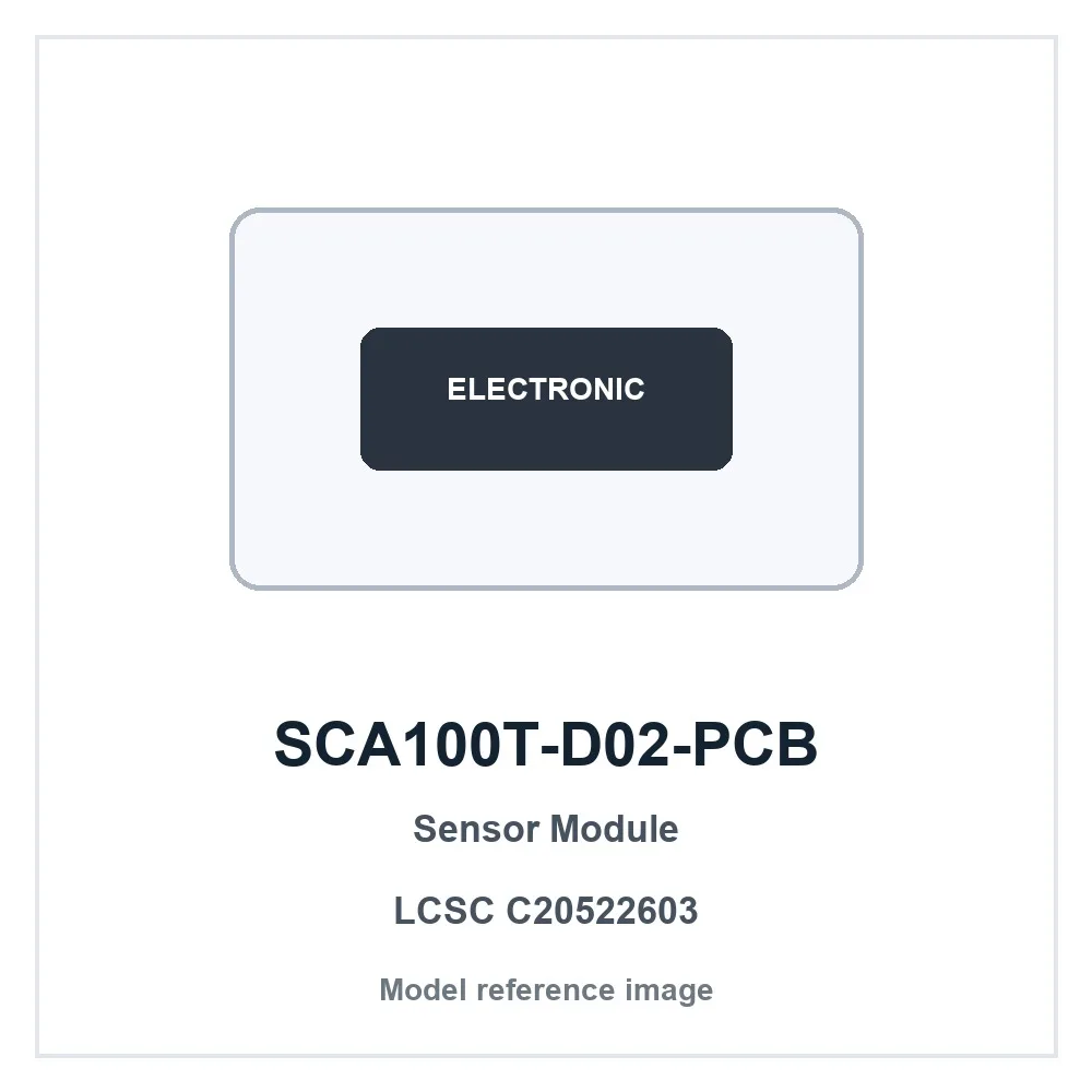 1pcs SCA100T-D02-PCB Sensor Module