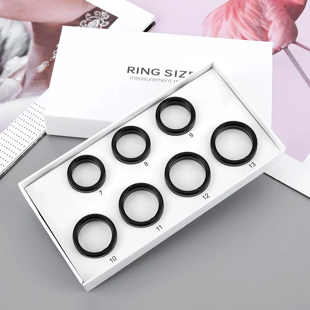 

Smart Ring Sizing Kit Ring Measurement Tool Size Before You Buy The Smart Ring Includes 7 Sample Ring Sizes 7 To 13