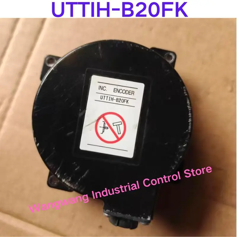 

Second-hand test OK , Servo motor encoder UTTIH-B20FK
