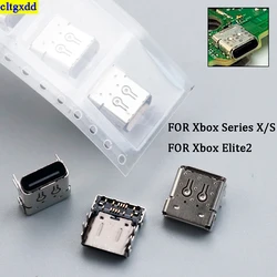 cltgxdd 1-10piece FOR Xbox Series X S Type-C charger socket port controller FOR Xbox Elite 2 interface USB charging connector