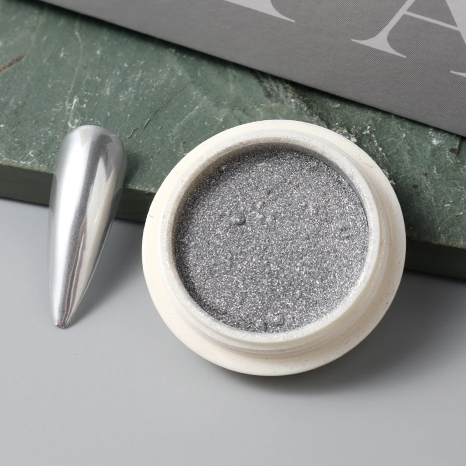 Aurora Cat Magnetic Nail Powder Chrome Pigment Metallic Rubbing Dust Chameleon Effect Nail Art Glitter Manicure Decoration