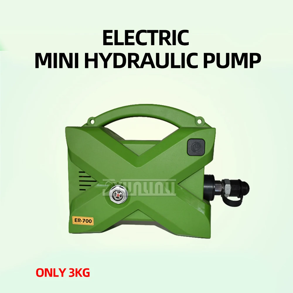 

Ultra small electric mini hydraulic pump 70Mpa hydraulic pump oil pump station ultra high pressure