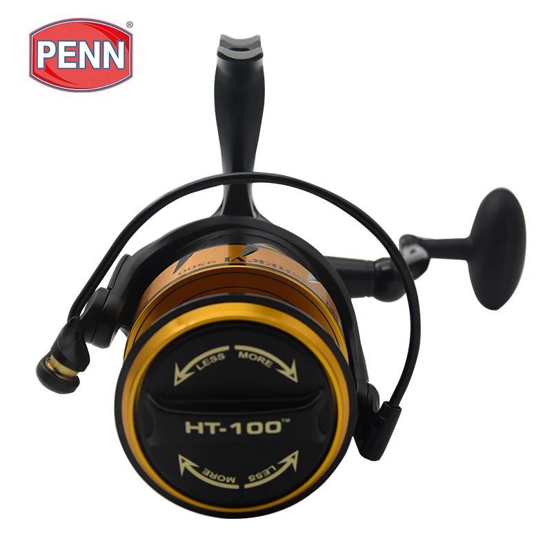 100% oryginalny z USA PENN Spinfisher VI SSVI 2500-10500 metalowy korpus Sea Saltwater Spinning Fishing Reel IPX5 Sealed Design