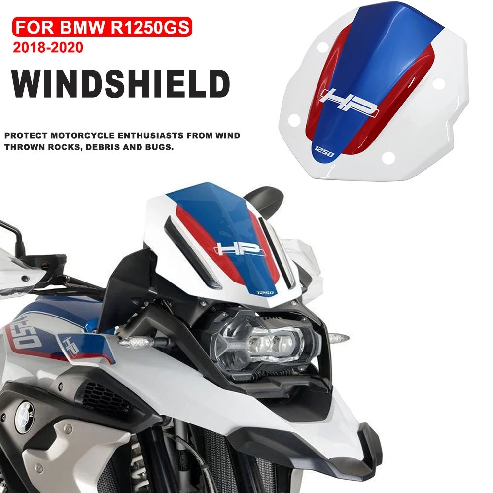 

For BMW R1250GS Adv R1250GS 2013 - 2023 Motorcycle Windshield Wind Spoiler Front Windscreen Deflector Sport Screen Protector