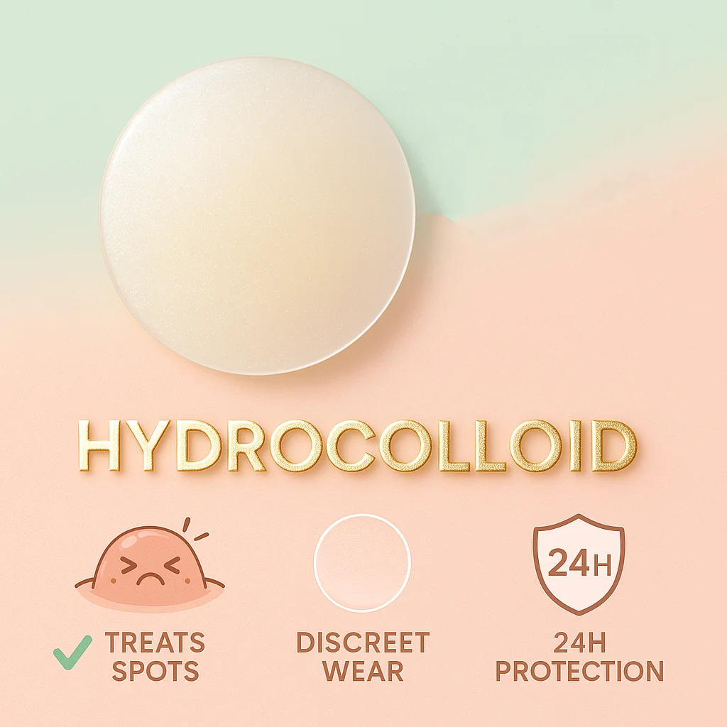 144/360 كبسولة من رقعة حب الشباب الغروانية المائية، رقعة حب الشباب تغطي حب الشباب والبقع، منتج سريع ولطيف للعناية بالبشرة