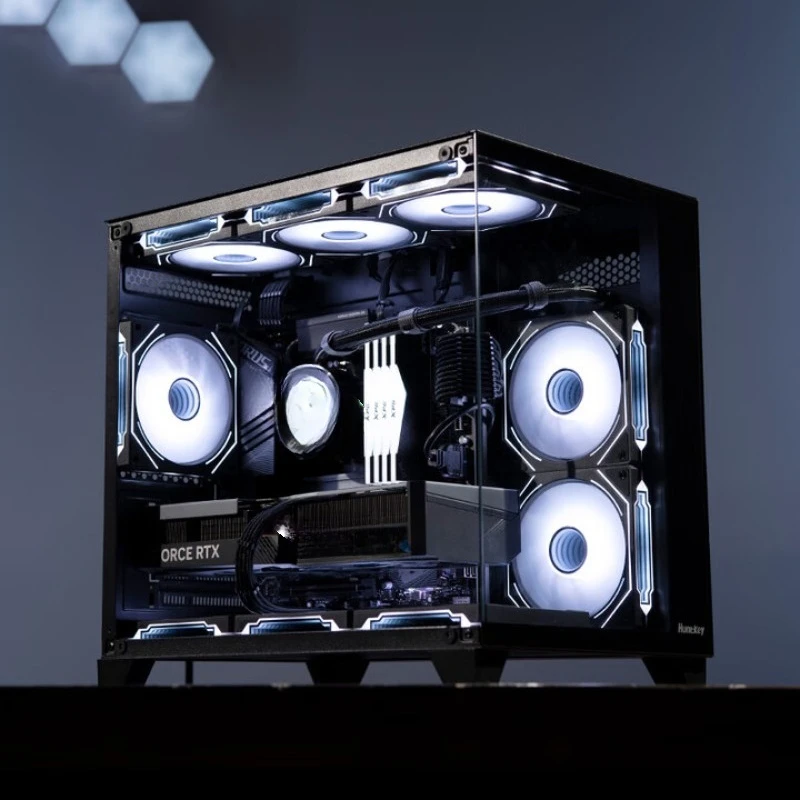 

E-sports DIY Game LIVE Design Sea View Room Desktop Computer Host