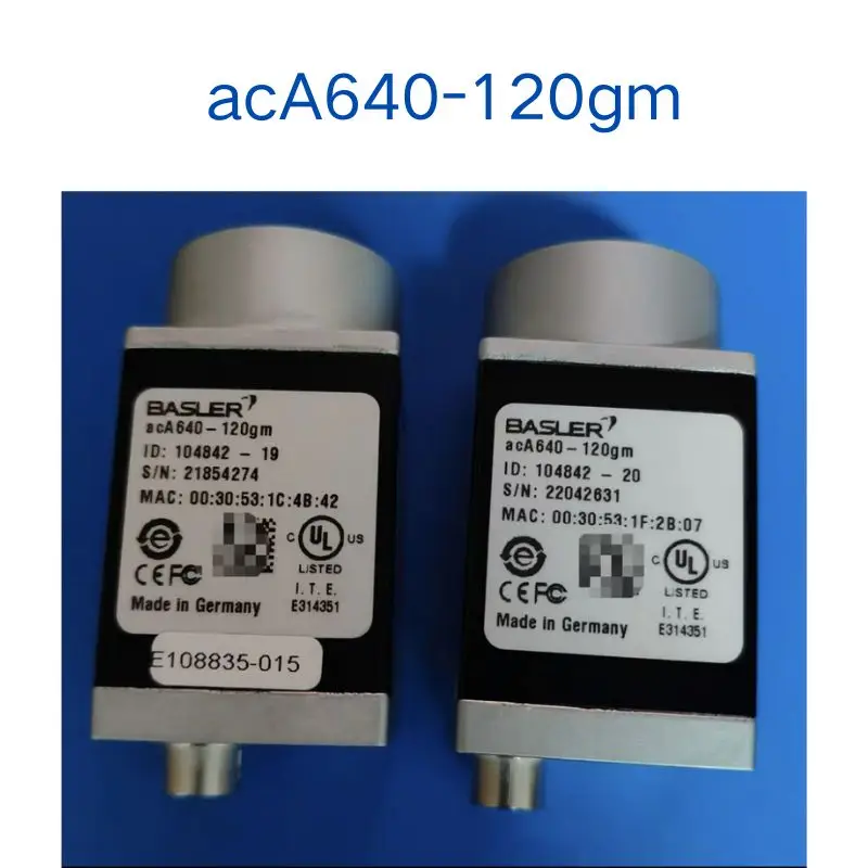 Used acA640-120gm tested OK, function  intact