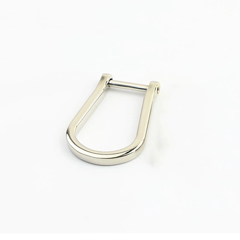 1pcs 15mm Metal Detachable Open Screw D Ring Buckle for DIY Leather Craft Bag Strap Belt Handle Shoulder Webbing 4 Colors