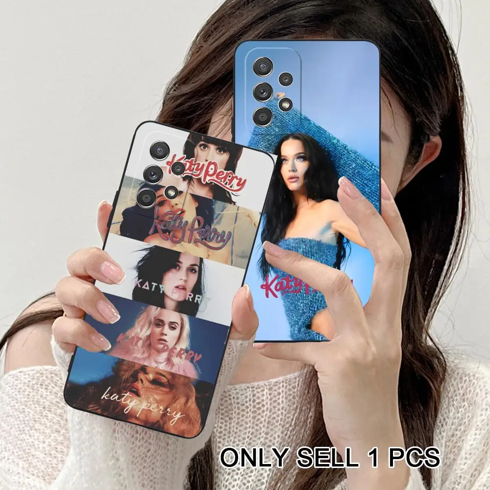 Katy Perry Phone Case for Samsung Galaxy A26 25 24 23 22 21 17 16 15 14 13 12 11 5G Soft TPU Shockproof Cover