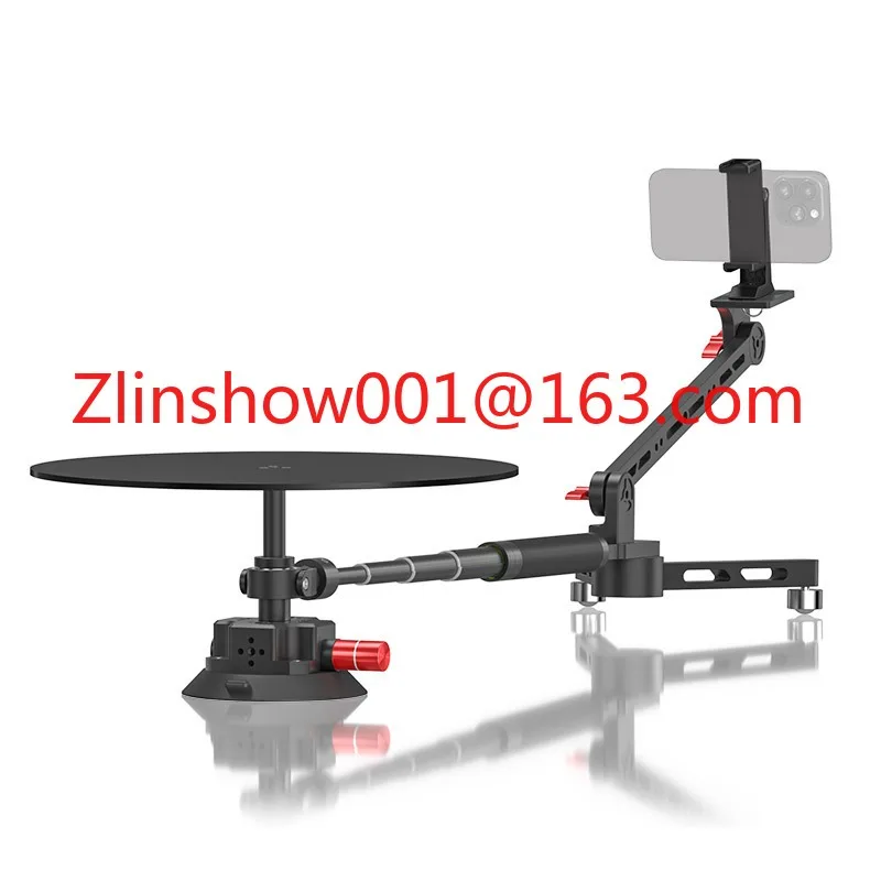 Panoramic 360 shooting table, rotating shooting artifact around the rotating shooting table