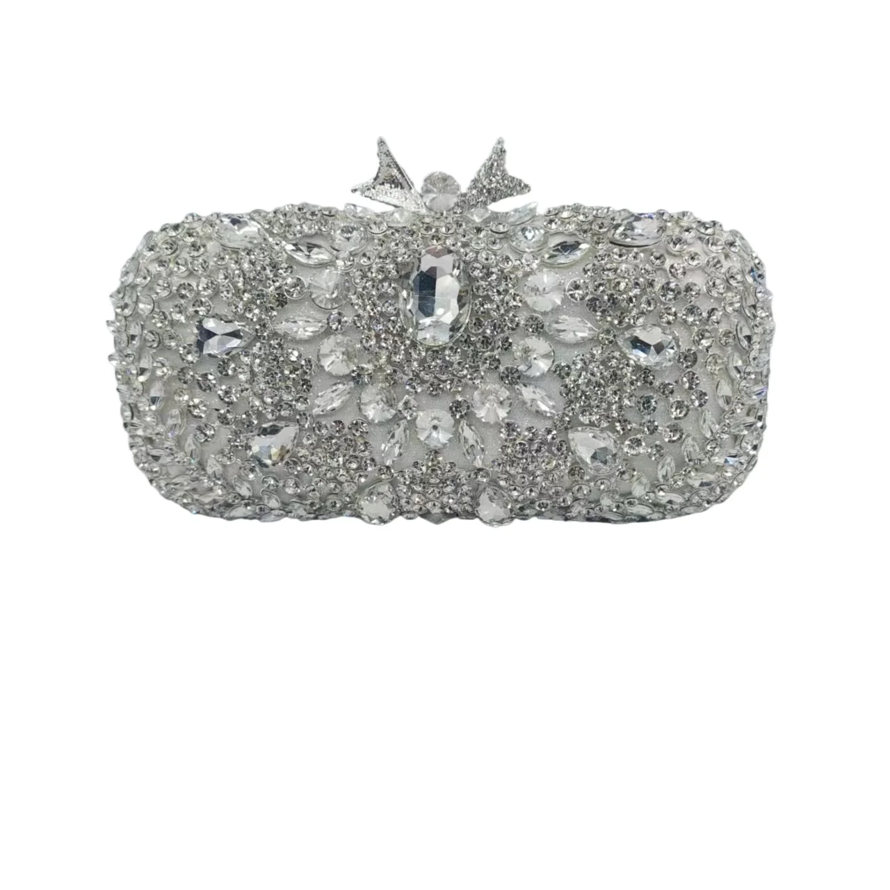 Diamond Gift Handbag Craft Diamond Dress Bag Evening Gold Handbag Snowflake Dinner Bag Bolso De Fiesta Bolsos De Mujer Tendencia