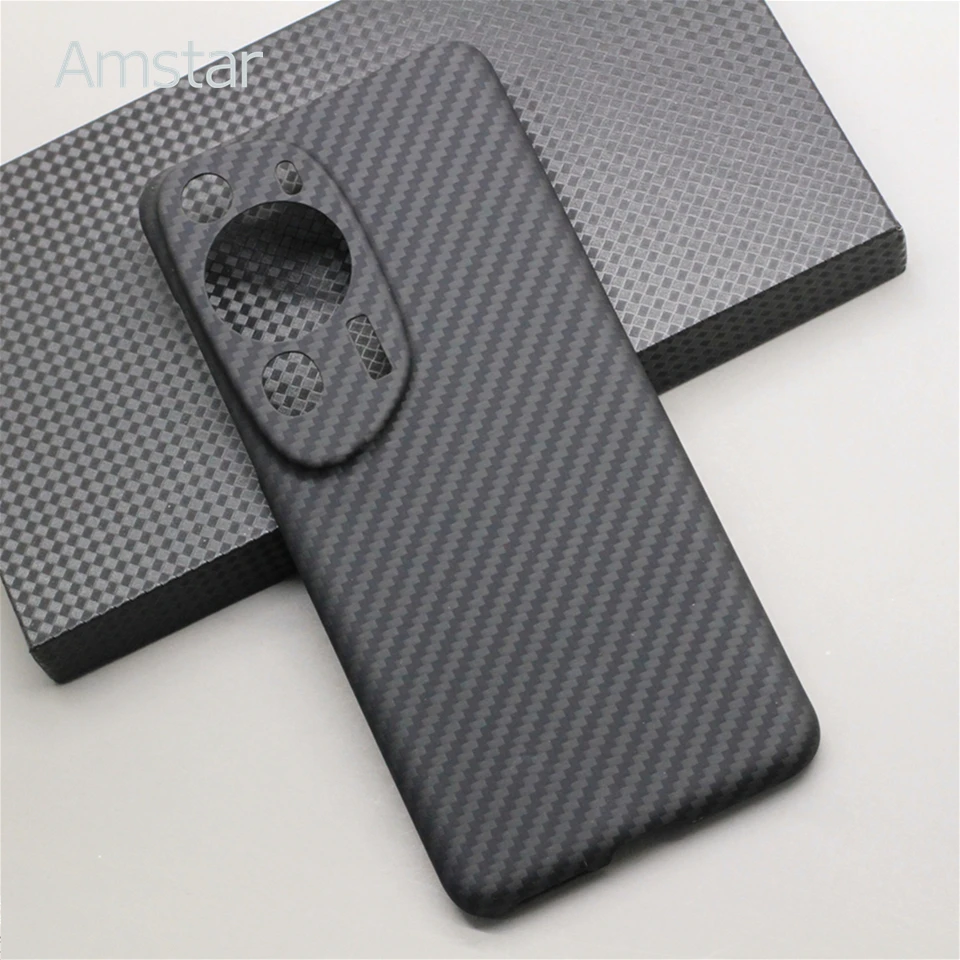 Amstar Premium Carbon Fiber Protective Case for Huawei P60 Art Aramid Fiber Ultra-thin Anti-drop Phone Cover P60 Art Cases