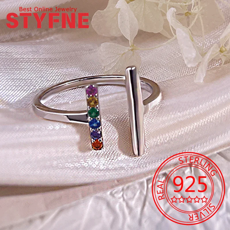 

Butterfly Adjustable Ring 925 Sterling Silver Original Clover Flower Dragonfly Free Size Open Rings For Women Finger Jewelry