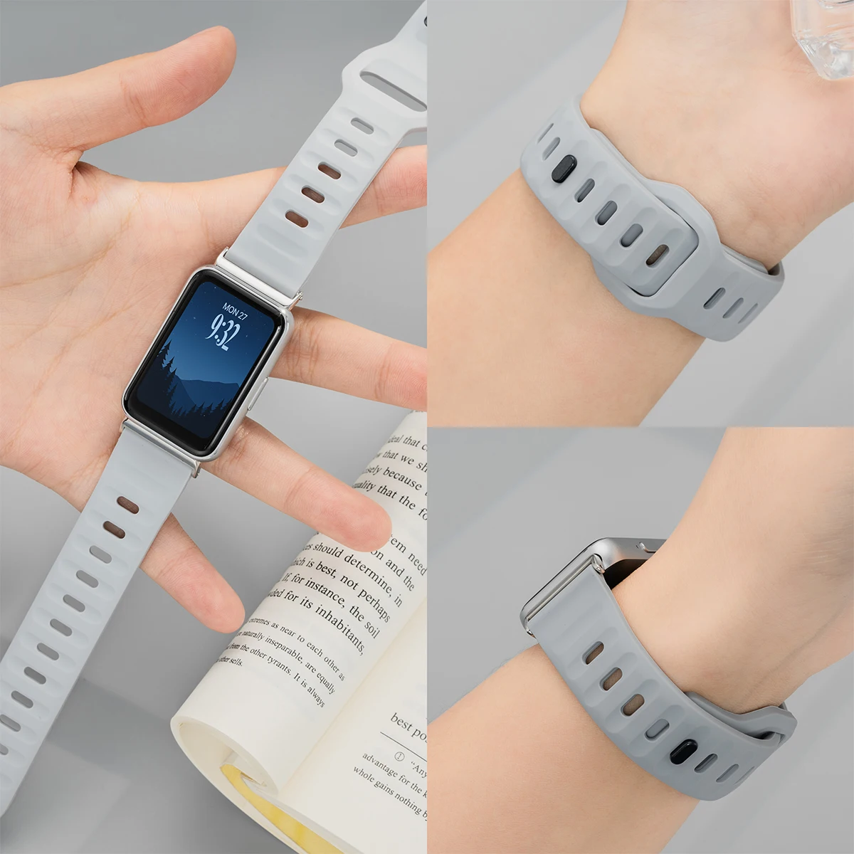 

Silicone Strap For Samsung Galaxy Fit 3 Watch Bracelet Replacement Sport Watchband For Samsung Galaxy Fit3 Band Accessories