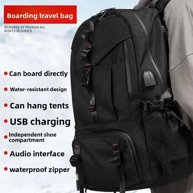 Canvas Backpack Casual - New Extra Large Capacity Men S