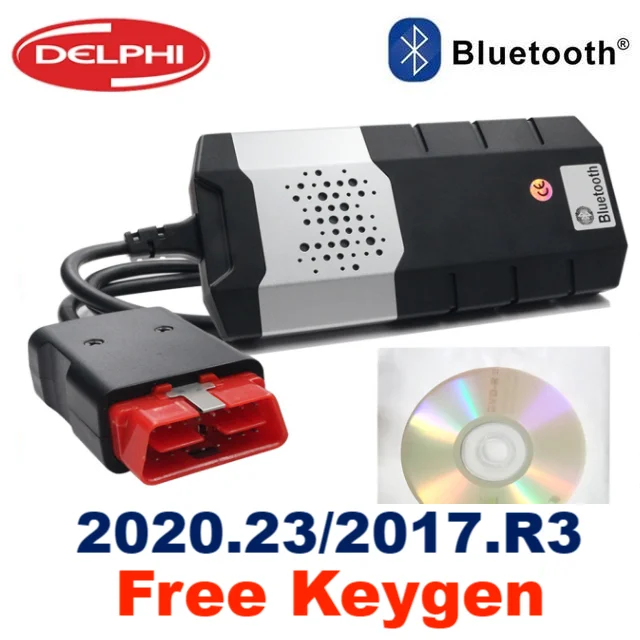 【FREE SHIPPING】Delphis DS-150 PRO OBD2 2020.23 Multidiag Pro+ Bluetooth with Free keygen V3.0 NEC relays 9241A Cars Trucks