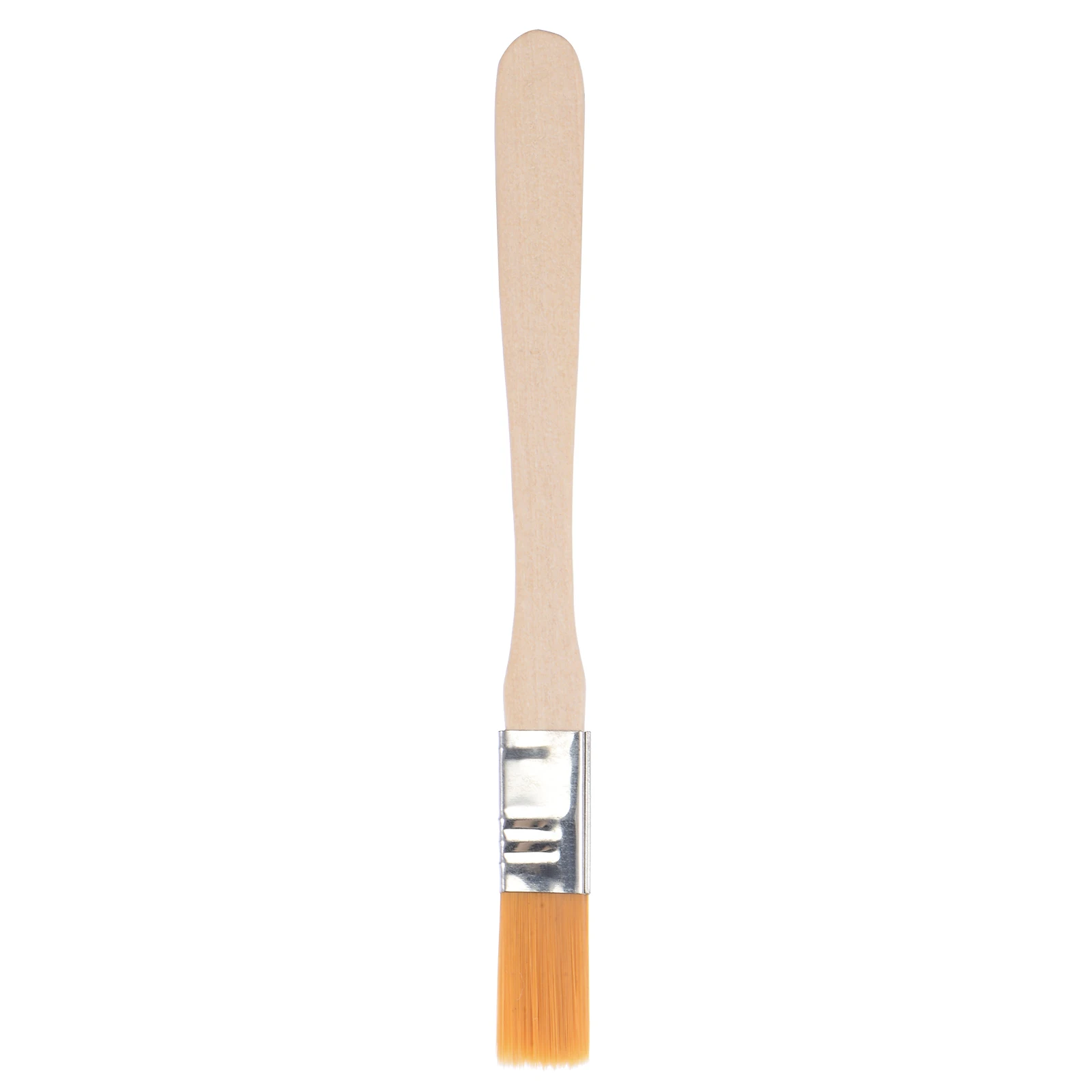 

uxcell 5" Paint Brush 0.5" Width Soft Nylon Bristle with Wood Handle for Wall, Cabinets, Fences