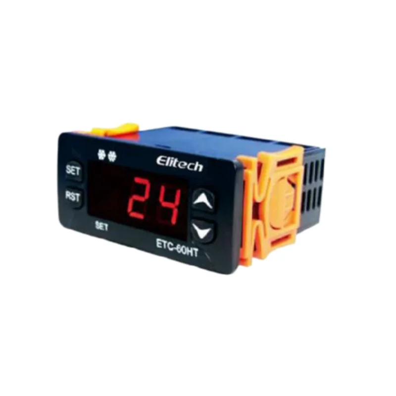 Digital Temperature Controller Thermostat ETC-60HT Cooling Cream 30A Relay Drives 1.5hp Compressor