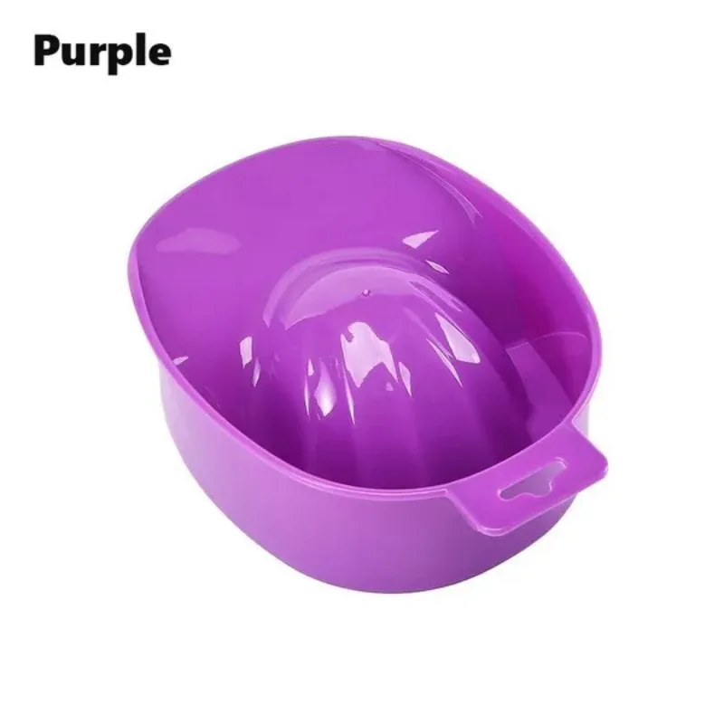 1 Pc Nail Art Hand Wash Remover Soak Bowl DIY Salon Nail Care Hand Spa Bowl Manicure Tools