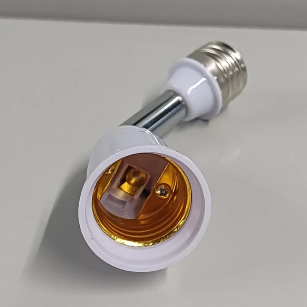 

Screw Conversion E27 Lengthening Lamp Base Adaptor Lamp Holder for E27 Standard Bulbs Lighting Accessories White