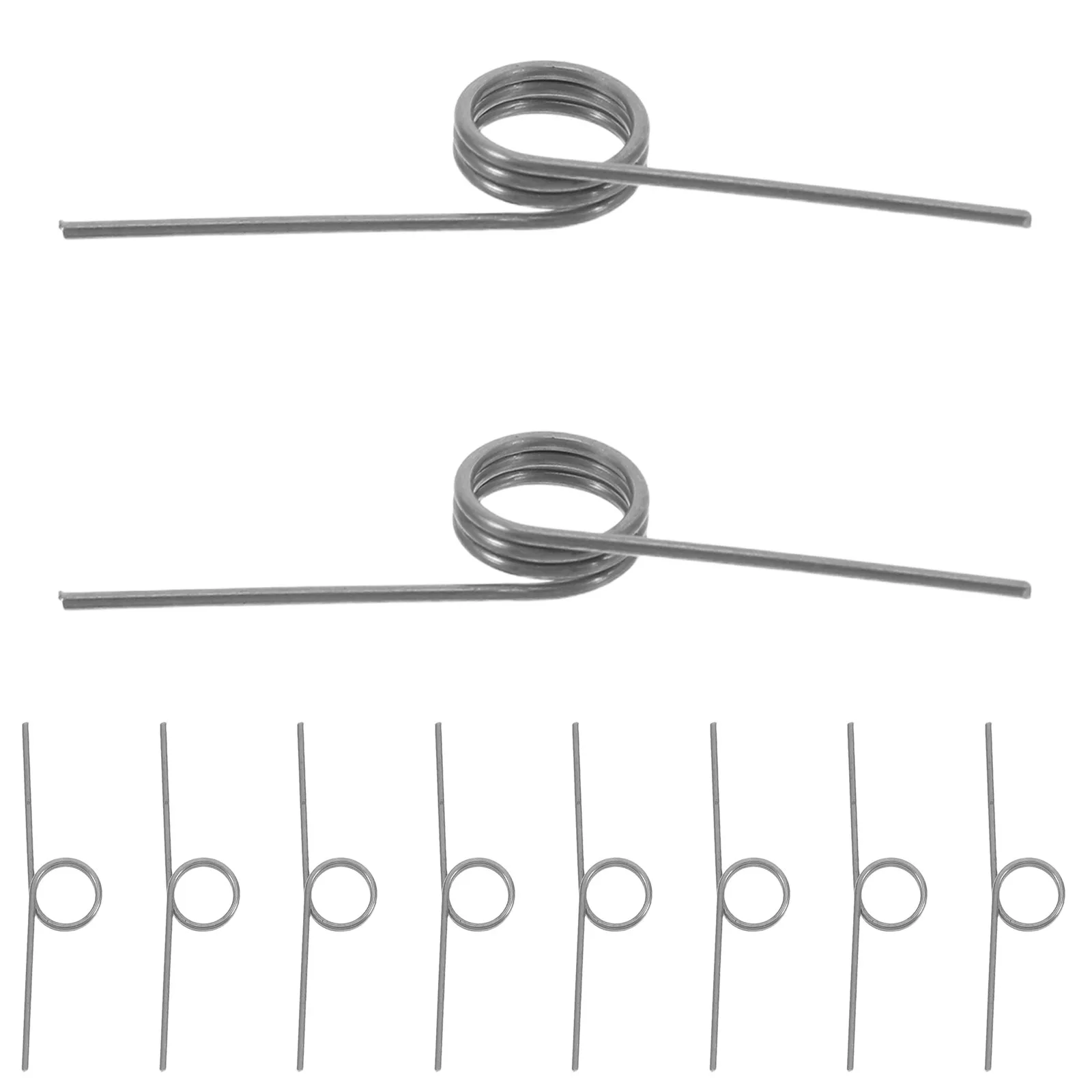 10Pcs Can Lid Torsional Springs Strong Stable Replacement Parts for Trash Bucket Lid Opening Closing Torsional Spring